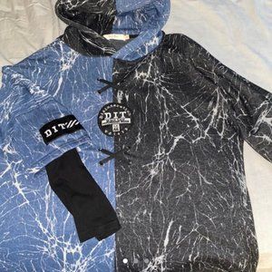 Soinku Two-Piece Colorblock hoodie